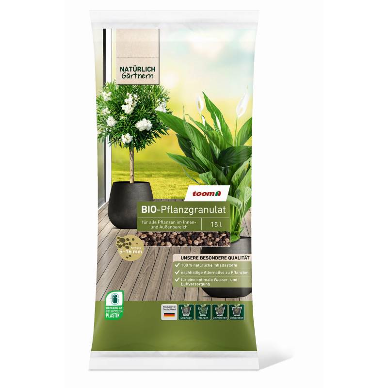 toom Pflanzgranulat 'Natürlich Gärtnern' 15 l von toom