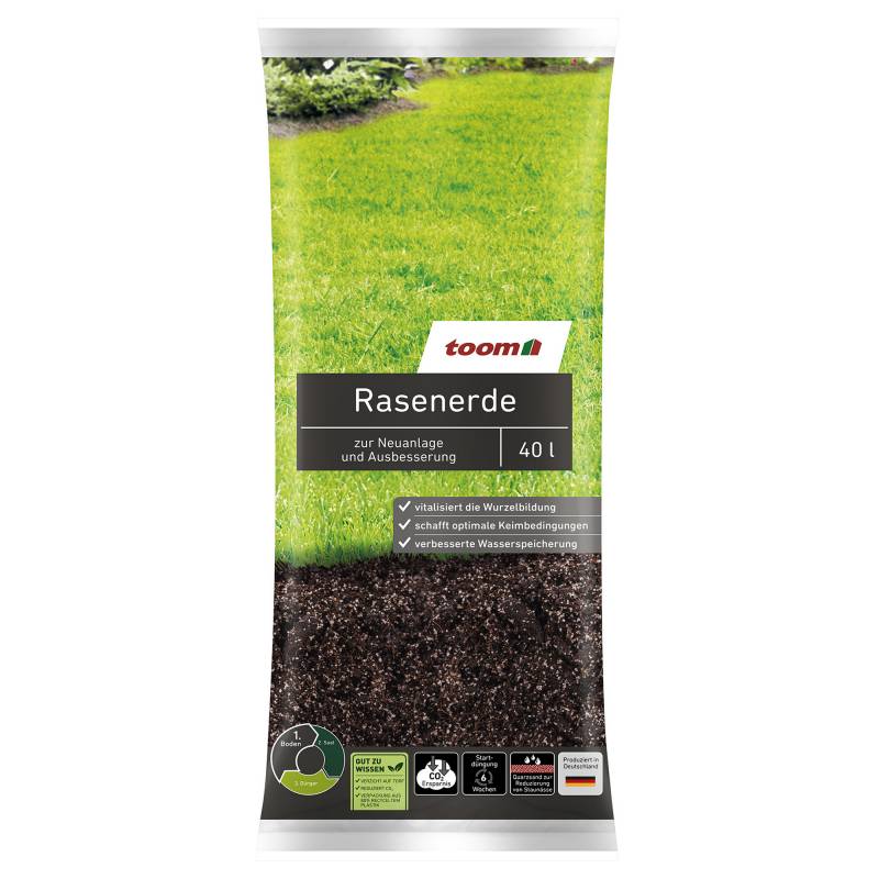 toom Rasenerde torffrei 40 l von toom