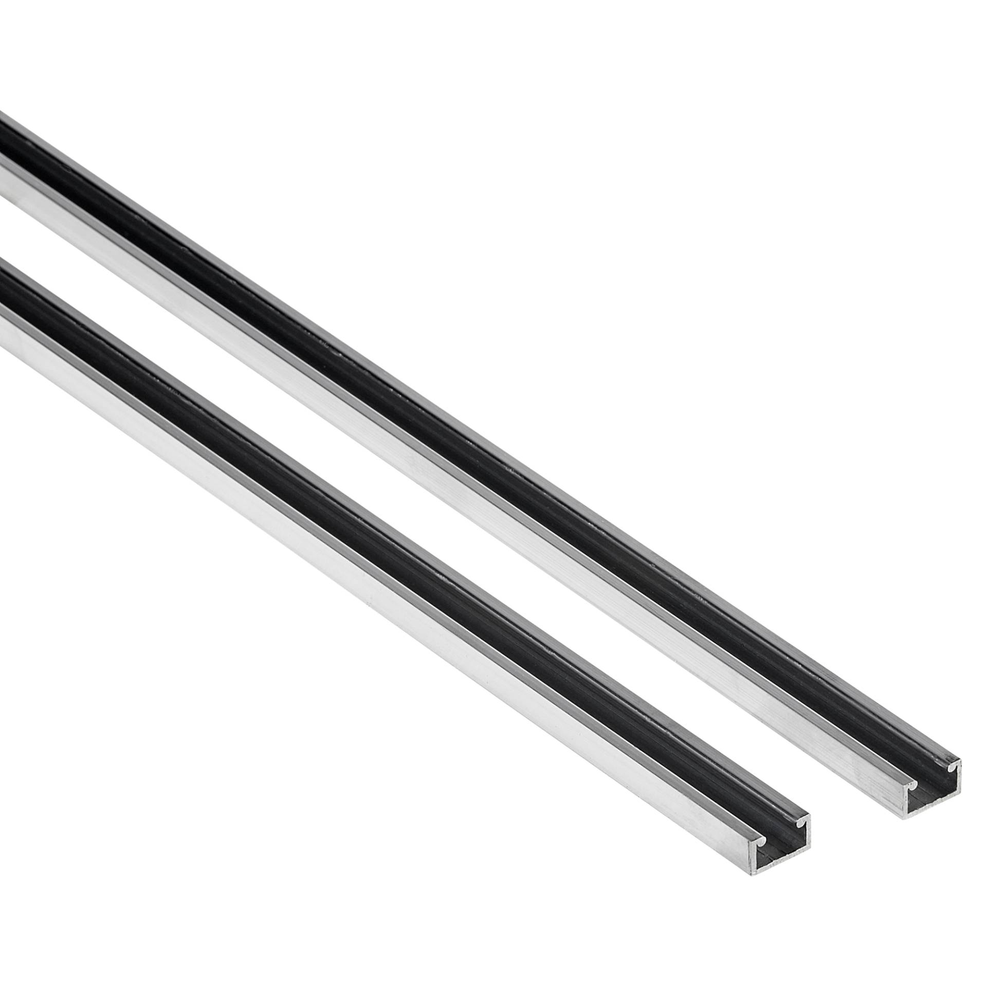 toom Schiebetürbeschlag unten laufend 200 cm, 2 Stück von toom