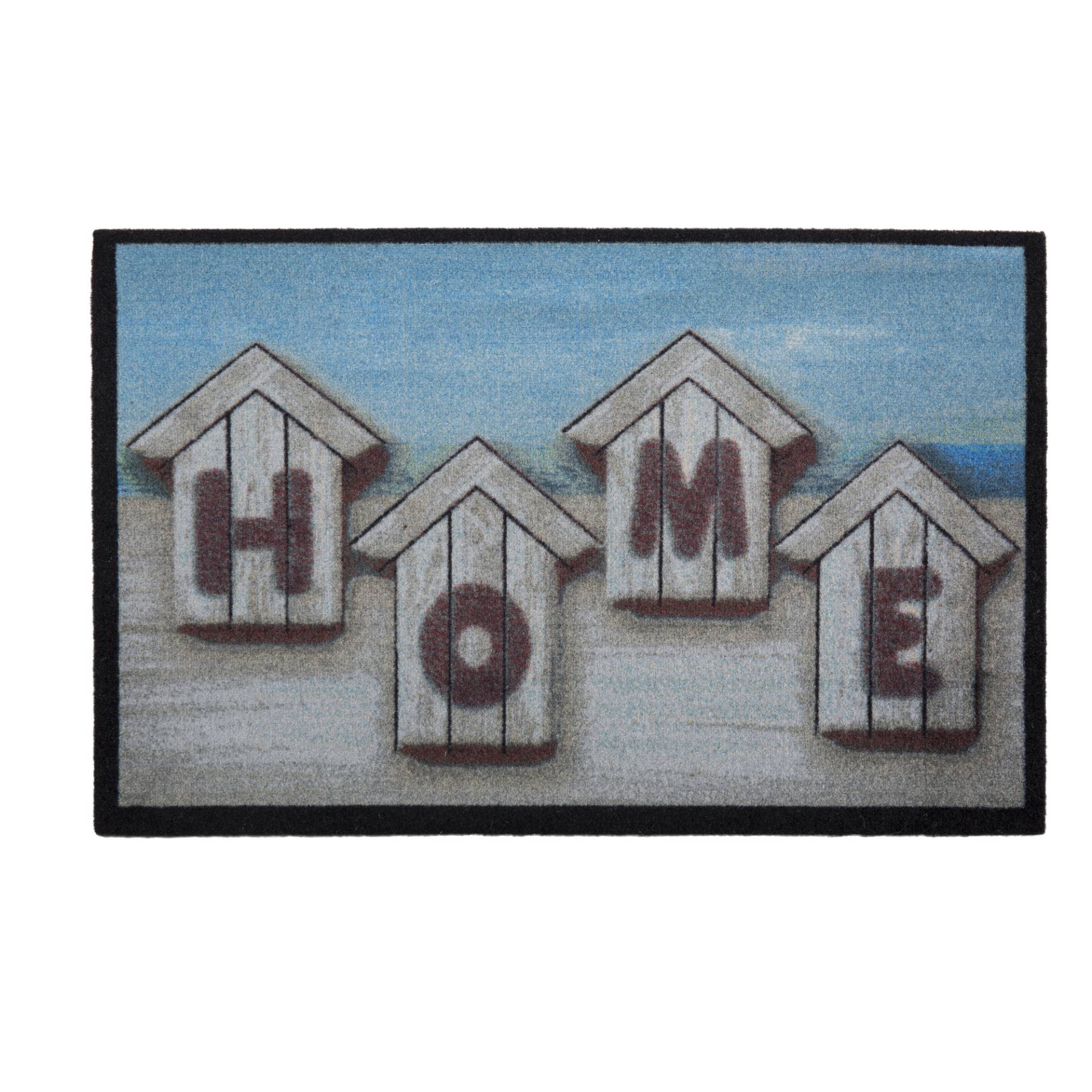 toom Schmutzfangmatte 'Home Beach' cremefarben 39 x 58 cm von toom