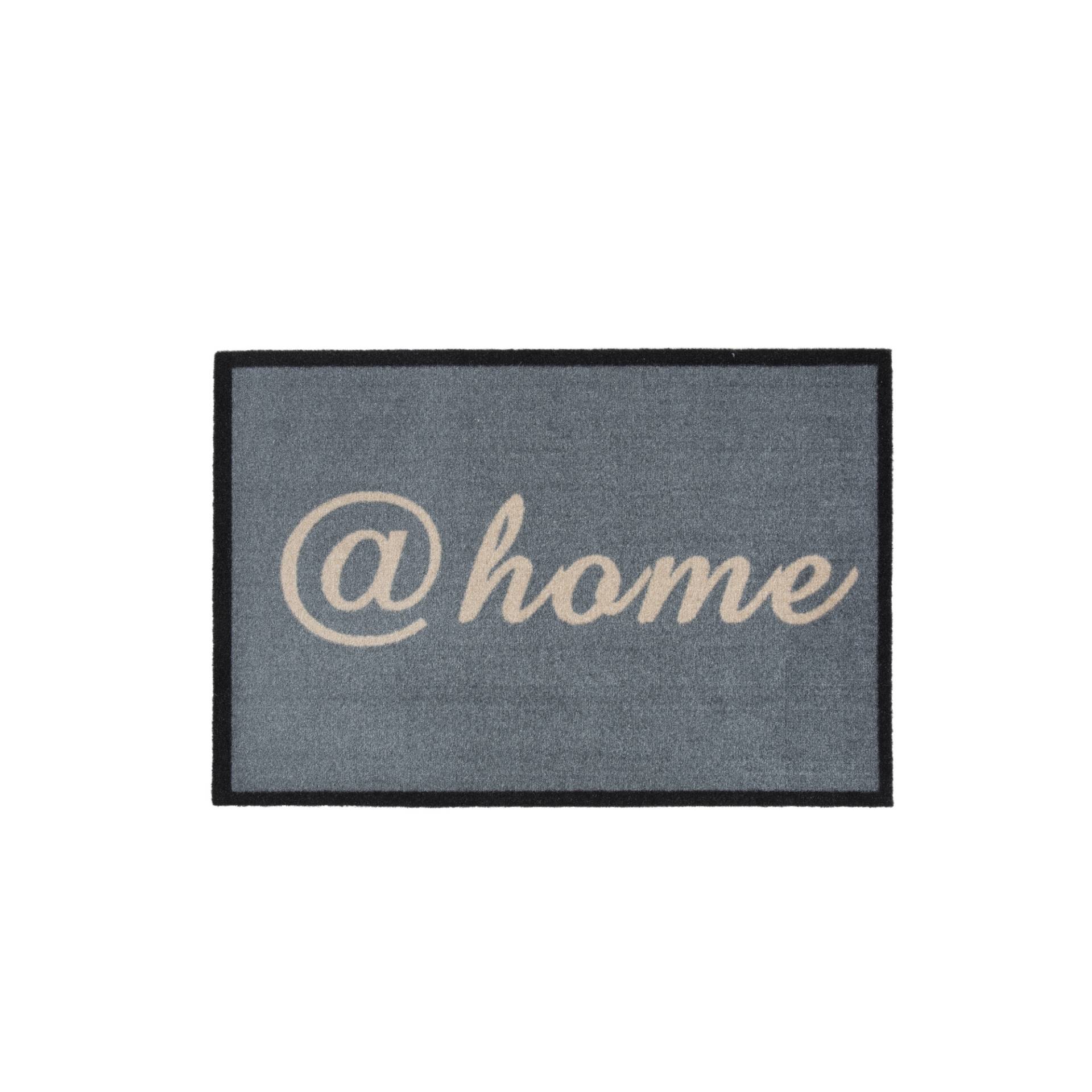 toom Schmutzfangmatte 'Home' grau 39 x 58 cm von toom