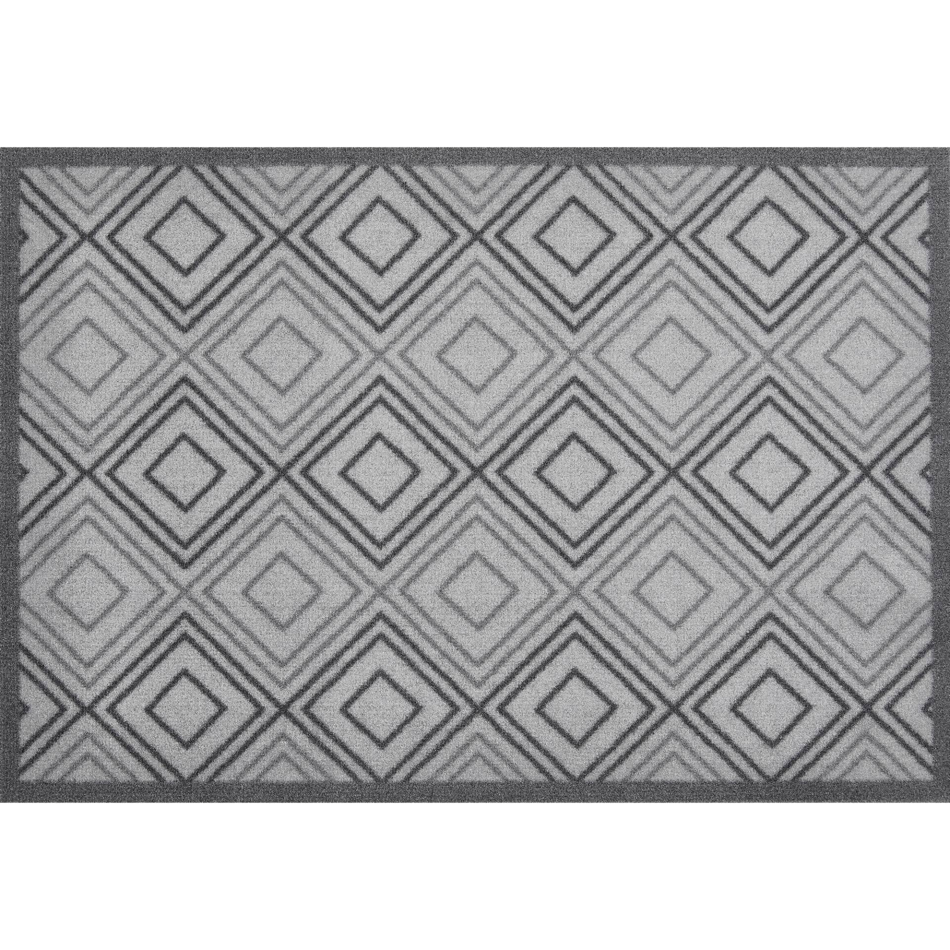 toom Schmutzfangmatte 'Karo' grau/anthrazit 50 x 70 cm toom Schmutzfangmatte 'Karo' grau/anthrazit 50 x 70 cm von toom