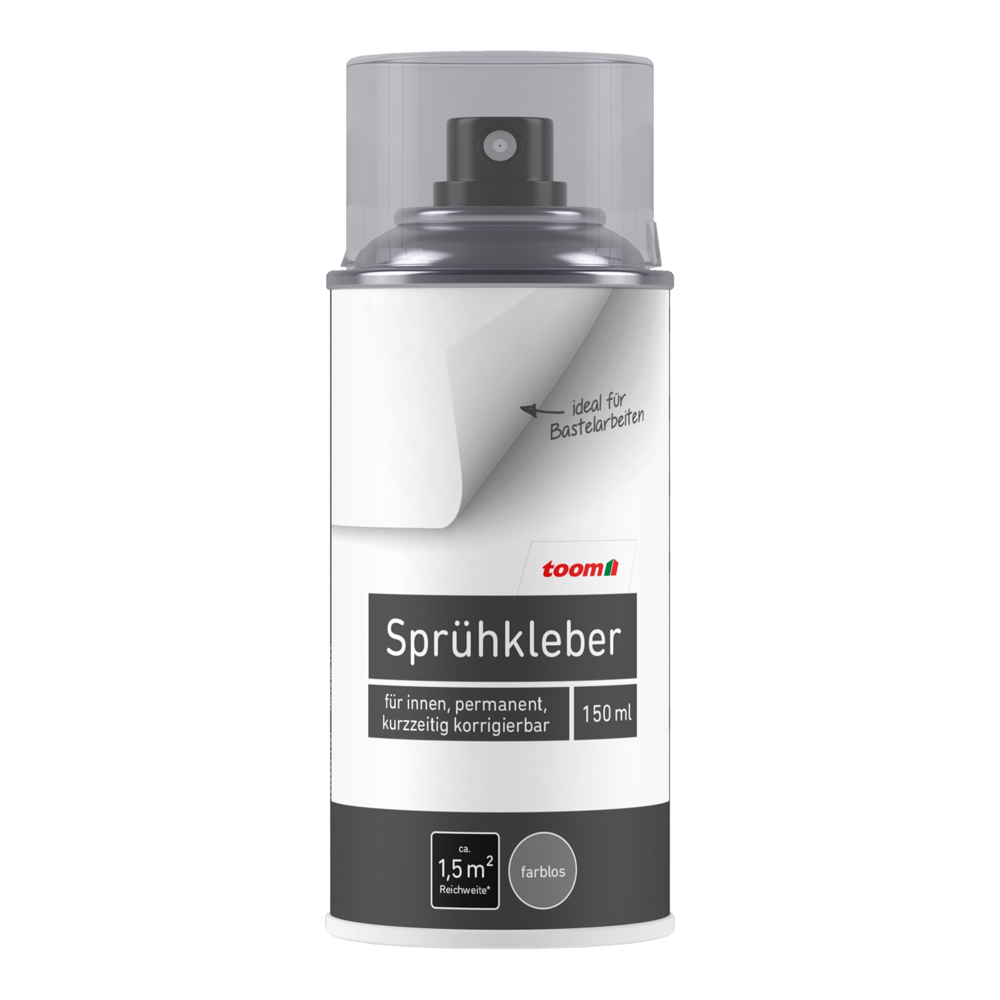 toom Sprühkleber farblos 150 ml toom Sprühkleber farblos 150 ml von toom