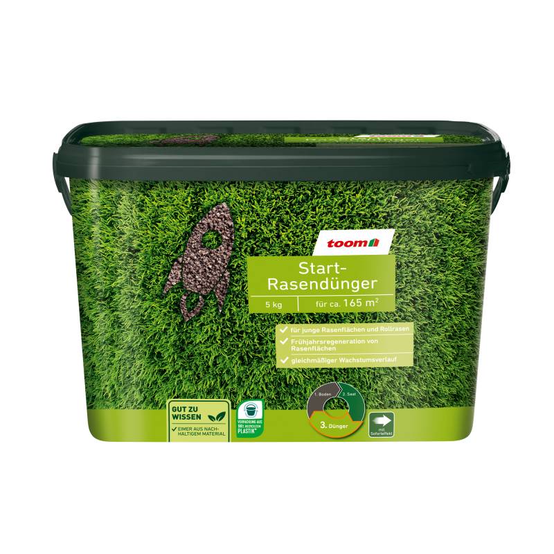 toom Start- und Rollrasendünger 5 kg von toom