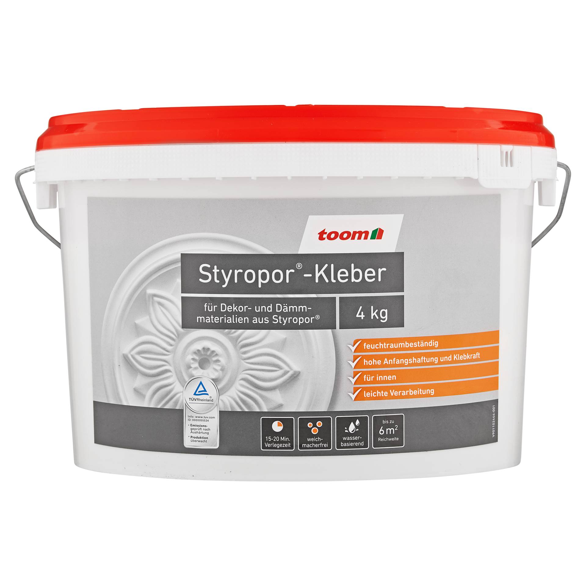 toom Styroporkleber weiß 4 kg von toom