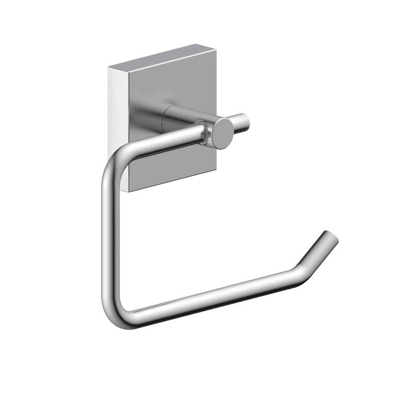 toom Toilettenpapierhalter 'London' chromfarben matt gebürstet von toom