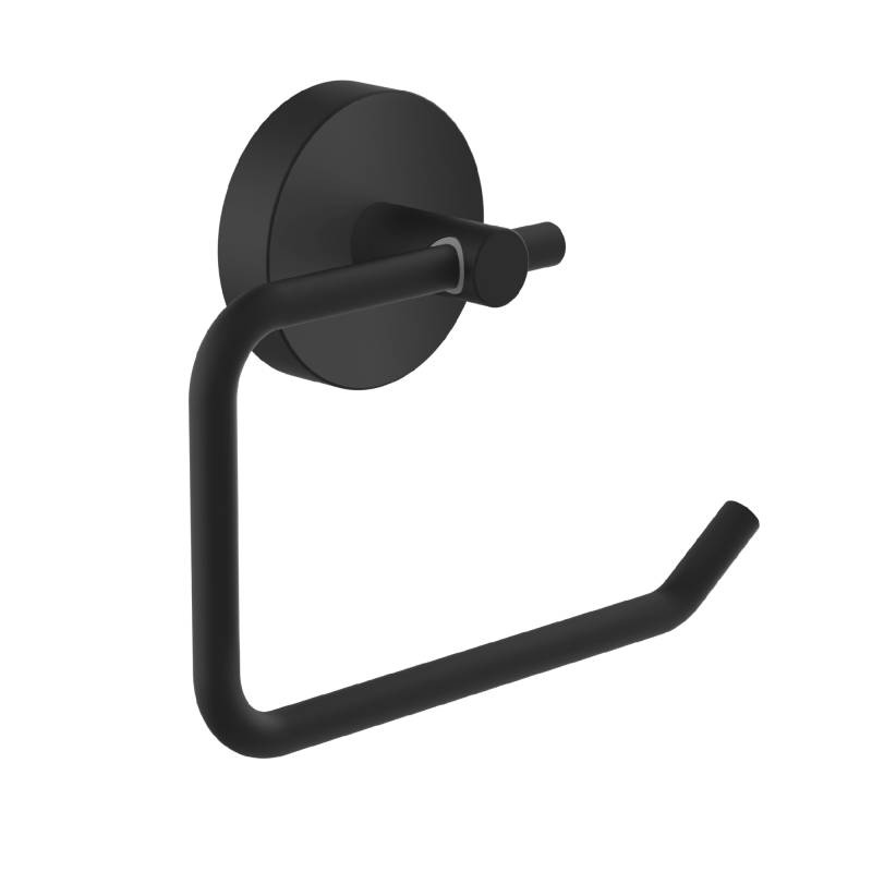 toom Toilettenpapierhalter 'Rom' mattschwarz von toom