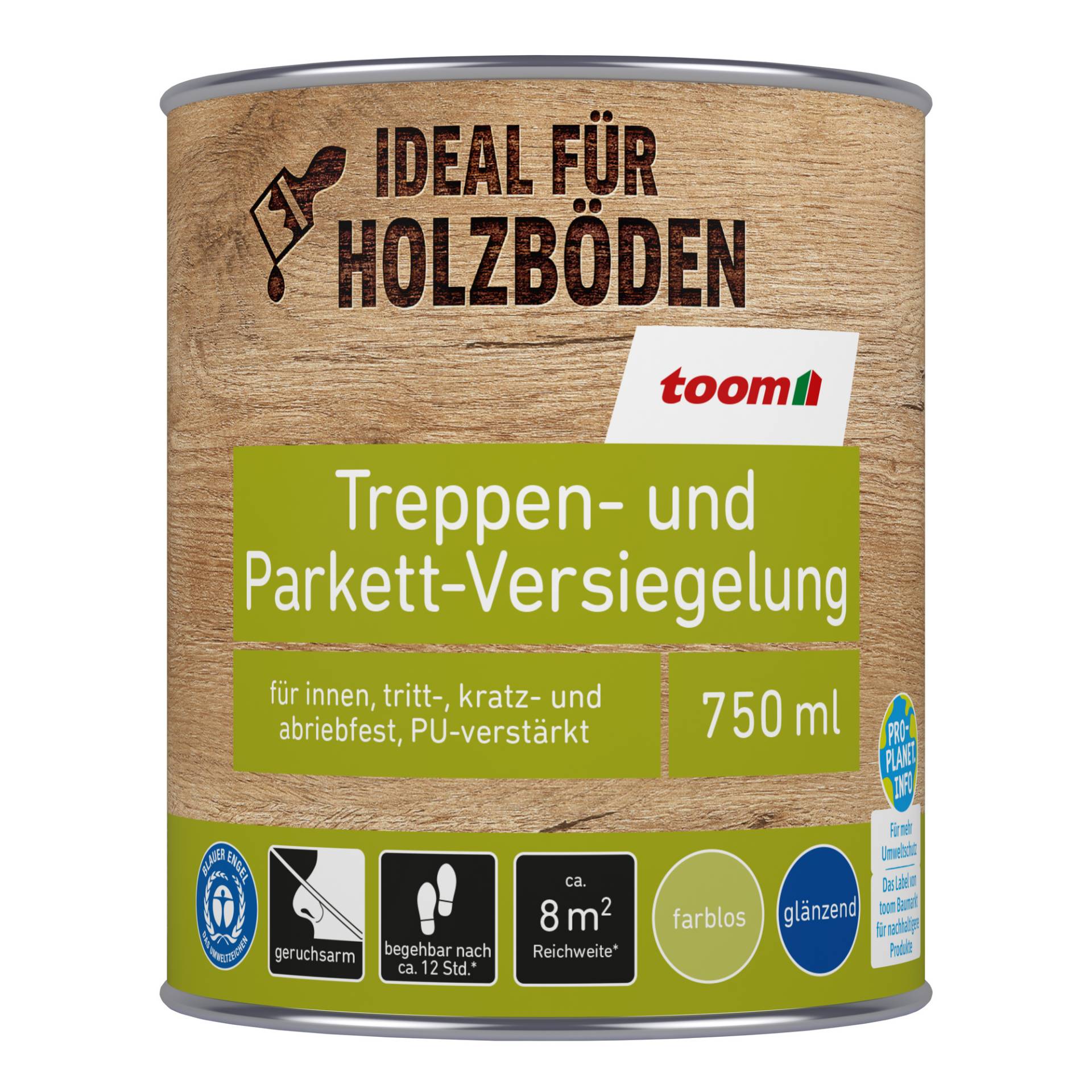 toom Treppen- und Parkett-Versiegelung transparent 750 ml toom Treppen- und Parkett-Versiegelung transparent 750 ml von toom