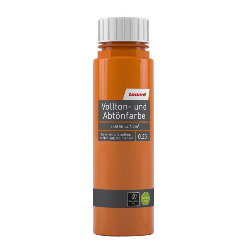 toom Voll- und Abtönfarbe apricotfarben 250 ml toom Voll- und Abtönfarbe apricotfarben 250 ml von toom