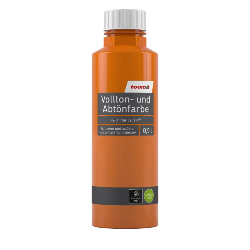 toom Voll- und Abtönfarbe apricotfarben 500 ml von toom