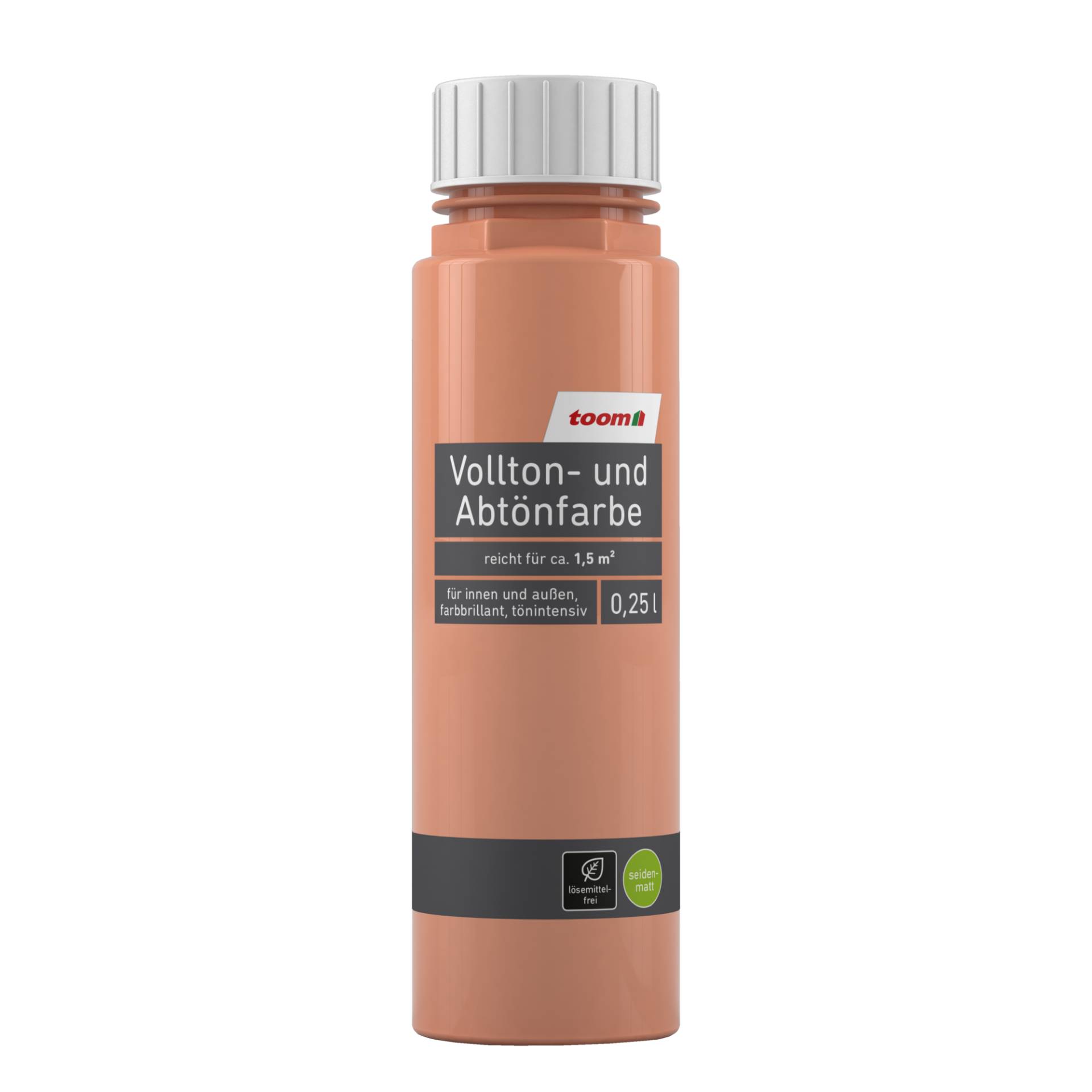 toom Voll- und Abtönfarbe terrakottafarben 250 ml von toom