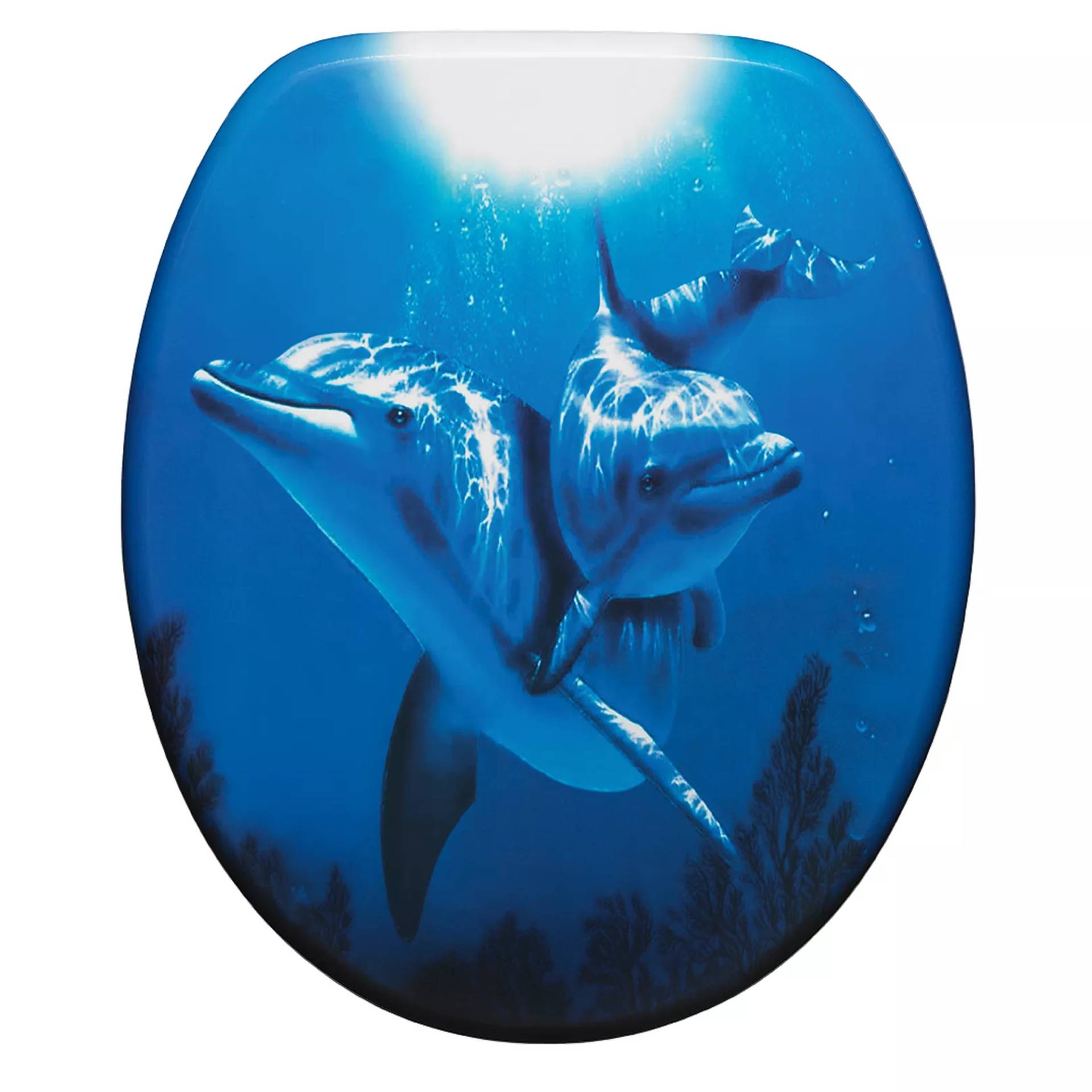 toom WC-Sitz 'Delfin', blau toom WC-Sitz 'Delfin', blau von toom