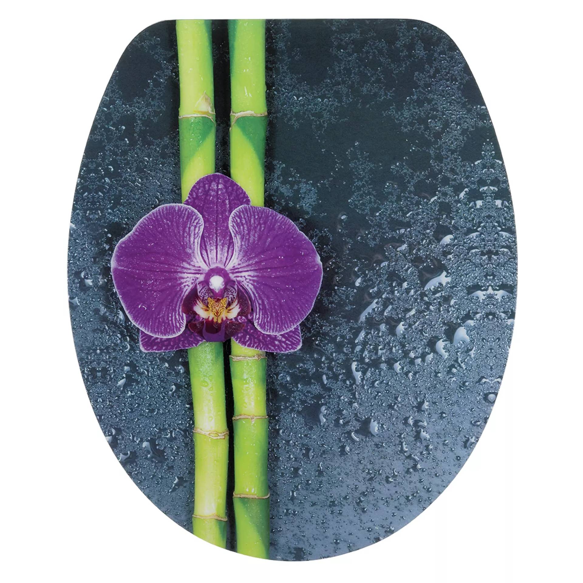 toom WC-Sitz 'Orchidee' violett 46,8 x 37,8 cm toom WC-Sitz 'Orchidee' violett 46,8 x 37,8 cm von toom