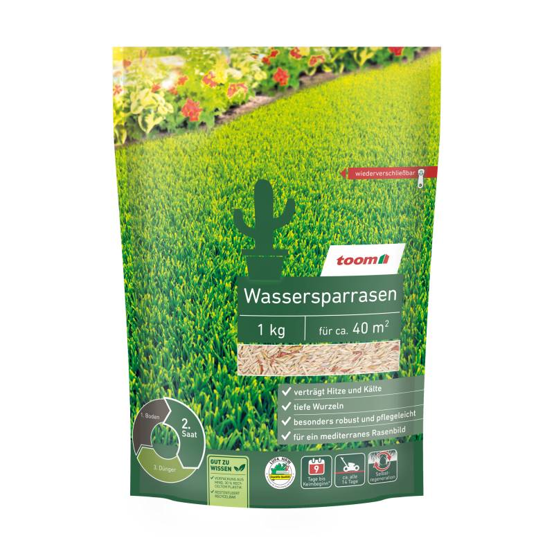 toom Wassersparrasen 1 kg für ca. 40 m² von toom