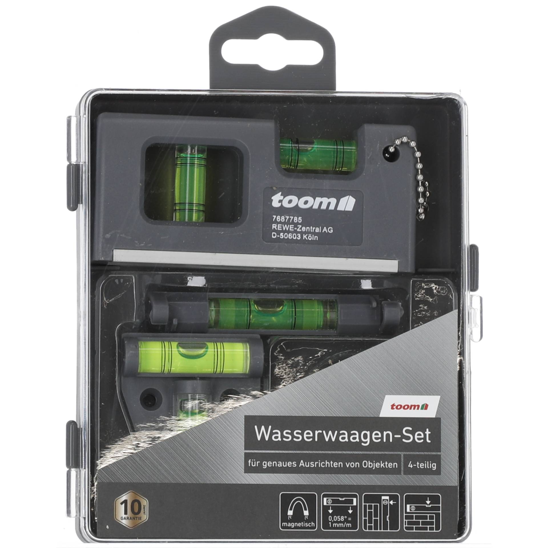 toom Wasserwaagen-Set, 4-teilig von toom