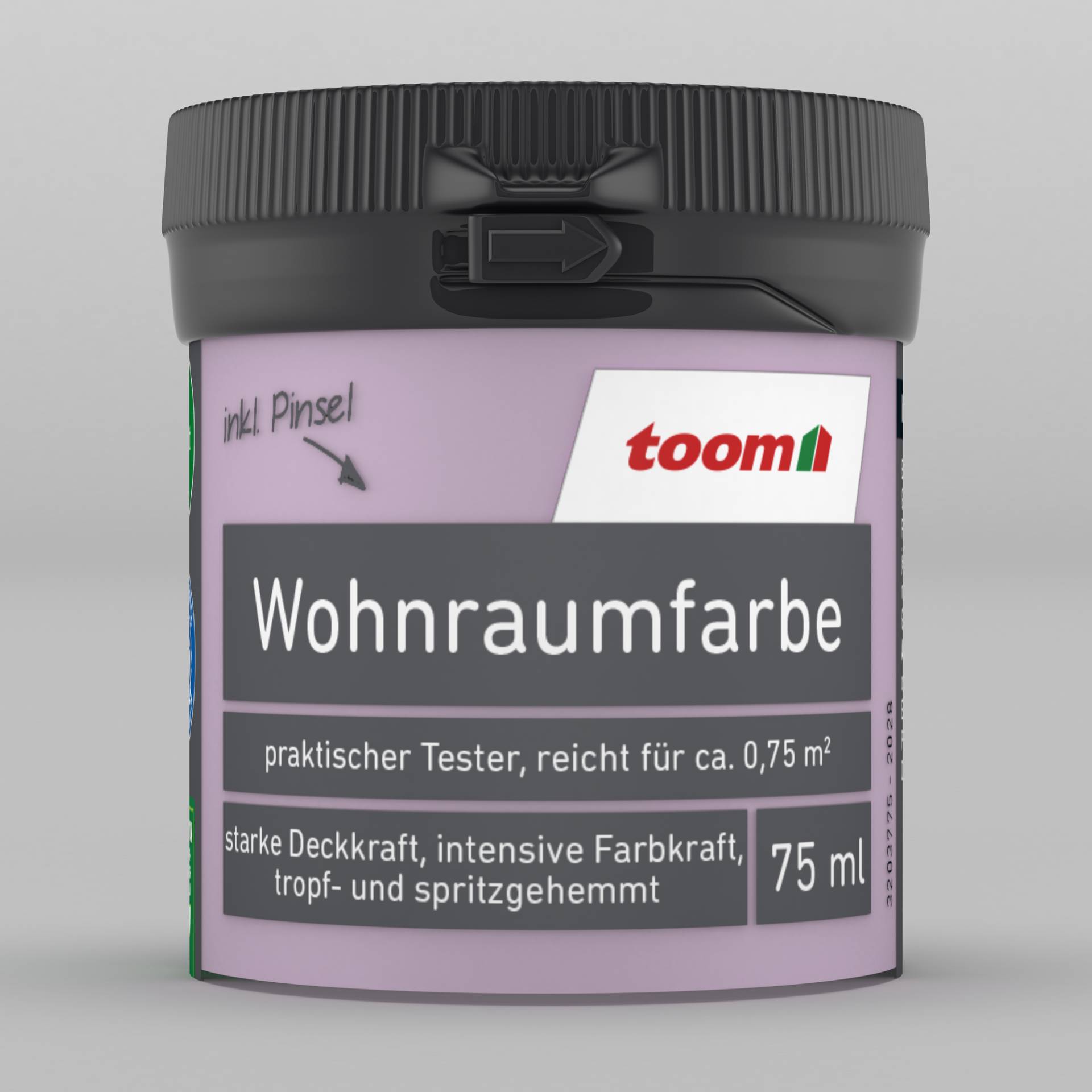 toom Wohnraumfarbe fliederfarben matt 75 ml toom Wohnraumfarbe fliederfarben matt 75 ml von toom