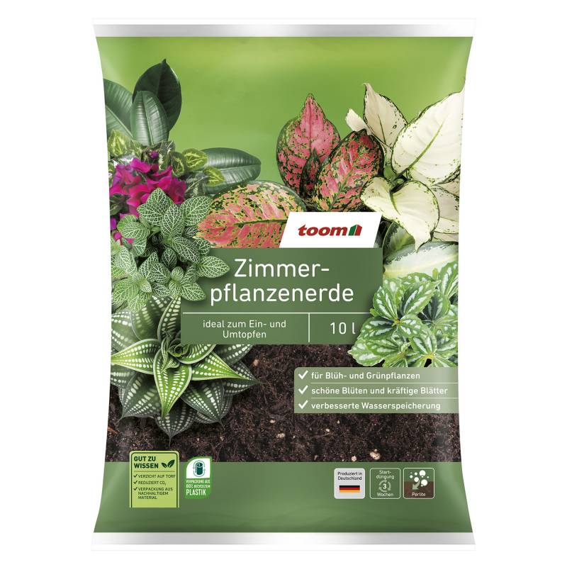 toom Zimmerpflanzenerde torffrei 10 l toom Zimmerpflanzenerde torffrei 10 l von toom