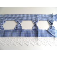 Gardine; Panneaux, Blau - Weissansehen von topangebote