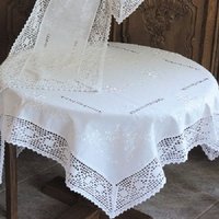 Tischdecke, Mitteldecke...mit Stickerei Und Häkels von topangebote