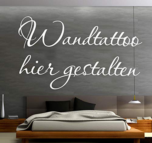 Sprüche Wandtattoo selber gestalten Wunschtext Wandaufkleber Name Datum Zitat oder Spruch mit Vorschau designen von topdesignshop