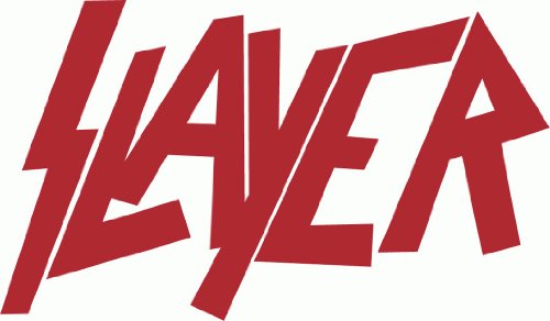 Slayer Musik Hochwertigen Auto-Autoaufkleber 15 x 8 cm von topstick