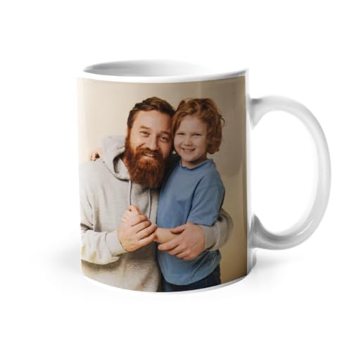 tostadora Personalisierte Tasse mit Foto & Text - Fototasse Selbst Gestalten Geschenk Geburtstag von tostadora