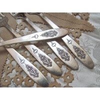 "5 Stück Silber Teller Gabeln "Paradiesvogel" 1926 - Community // Vintage Besteck Silber." von totalvintage