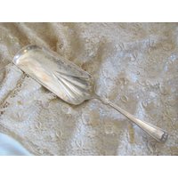 Antiker Silberteller Crumber Crumb - Prinzessin Louise Pattern Gorham Rar von totalvintage