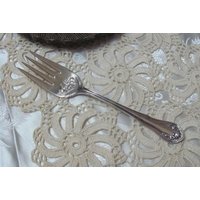Brautrose 1913 Muster - Antike Silber Platte Servier Aufschnitt Gabel Servieren Kein Mono Viele Andere in Meinem Shop von totalvintage