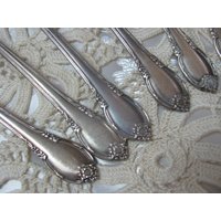 Erinnerung 1948 - Set 6Er Silber Teller Esslöffel Tafellöffel Oval Suppe Kein Mono Viele Andere Zur Auswahl in Meinem Shop von totalvintage