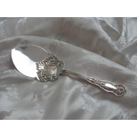 Orangenblüte Muster 1910 - Antiker Versilberter Tortenheber // Wm Rogers & Son Hervorragender Zustand Mehr in Meinem Shop von totalvintage