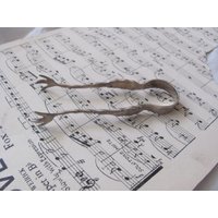 Reed & Barton // Antiker Silber Teller Kleine Zuckerzange Mit Klauen Fuß - 3.75" Zoll Vintage Besteck Selten Reed & Barton // Antiker Silber Teller Kleine Zuckerzange Mit Klauen Fuß - 3.75" Zoll Vintage Besteck Selten von totalvintage