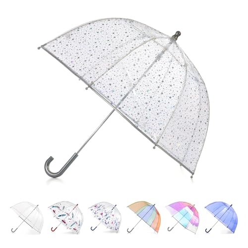 totes Regenschirm für Kinder, transparent, Kuppelschirm, leichtes Design, Windschutz- und Regenschirm, Kids - 38" Canopy totes Regenschirm für Kinder, transparent, Kuppelschirm, leichtes Design, Windschutz- und Regenschirm, Kids - 38" Canopy von totes