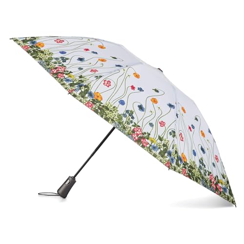 totes InBrella Regenschirm, umgekehrtes Design, automatisches Öffnen/Schließen, Blumengarten, Einheitsgröße von totes