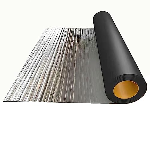 tow000ack Aluminum Wasserdichtes Klebeband,Bitumen-Band,Selbstklebendes Dichtungsband,Reperaturband zum Abdichten und Befestigen im Dachleckage,Oberflächenriss,Fensterbankspalt,Anpassbar (0.5x2m) von tow000ack