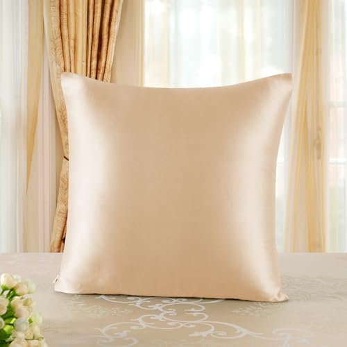 Townssilk 19 Momme 100% Seide Kissenbezug 1 Stück 80x80cm Gold Townssilk 19 Momme 100% Seide Kissenbezug 1 Stück 80x80cm Gold von townssilk