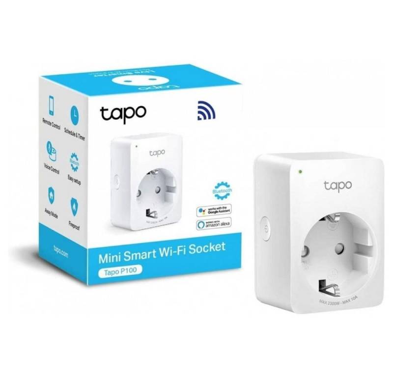 tp-link Funksteckdose - Tapo P100 - Smart Steckdose - Funk-Steckdose - weiß tp-link Funksteckdose - Tapo P100 - Smart Steckdose - Funk-Steckdose - weiß von tp-link