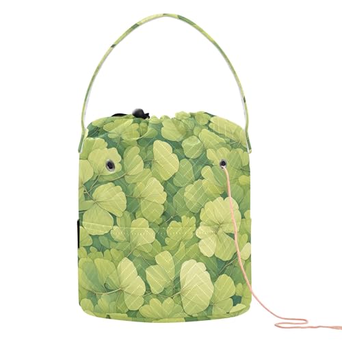 Cartoon Barb Häkelgarn-Tasche, Garnaufbewahrung, tragbar, für Häkelhalter, Häkel-Organizer von tplaotee