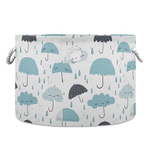 Cartoon-Regenschirm-Aufbewahrungskorb, faltbar und wasserdicht, Spielzeugaufbewahrung mit stabilem Griff, Aufbewahrung für Büro- und Zimmer Cartoon-Regenschirm-Aufbewahrungskorb, faltbar und wasserdicht, Spielzeugaufbewahrung mit stabilem Griff, Aufbewahrung für Büro- und Zimmer von tplaotee
