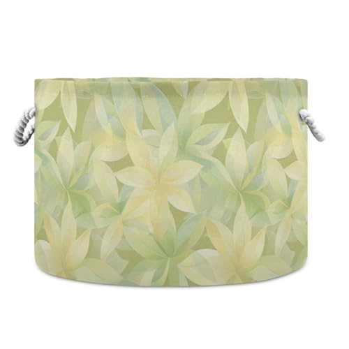 Milder und frischer Blumen-Patttern-Aufbewahrungskorb, faltbare und wasserdichte Aufbewahrungsbox mit stabilem Griff, Mini-Aufbewahrung für Regal, Badezimmer, Bettwäsche Milder und frischer Blumen-Patttern-Aufbewahrungskorb, faltbare und wasserdichte Aufbewahrungsbox mit stabilem Griff, Mini-Aufbewahrung für Regal, Badezimmer, Bettwäsche von tplaotee