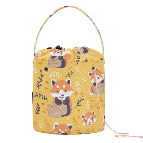 Safari Aufbewahrungstasche für Stricken, Häkeln, tragbar, für Nadelhalter, Bastelorganizer Safari Aufbewahrungstasche für Stricken, Häkeln, tragbar, für Nadelhalter, Bastelorganizer von tplaotee