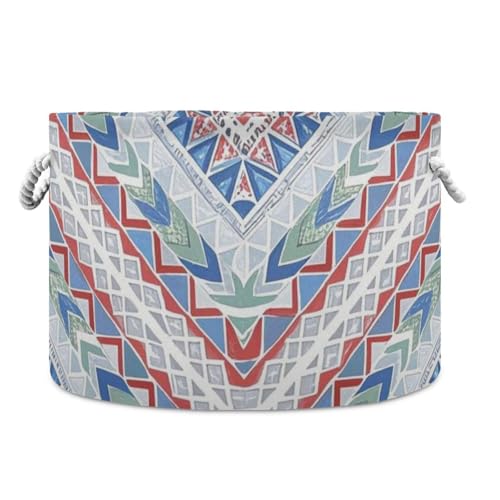 tplaotee Boho-Aufbewahrungskorb mit unregelmäßiger Textur, zusammenklappbar und wasserdicht, mit stabilem Griff, Aufbewahrungsbehälter für Regale, Schreibtischwerkzeug tplaotee Boho-Aufbewahrungskorb mit unregelmäßiger Textur, zusammenklappbar und wasserdicht, mit stabilem Griff, Aufbewahrungsbehälter für Regale, Schreibtischwerkzeug von tplaotee