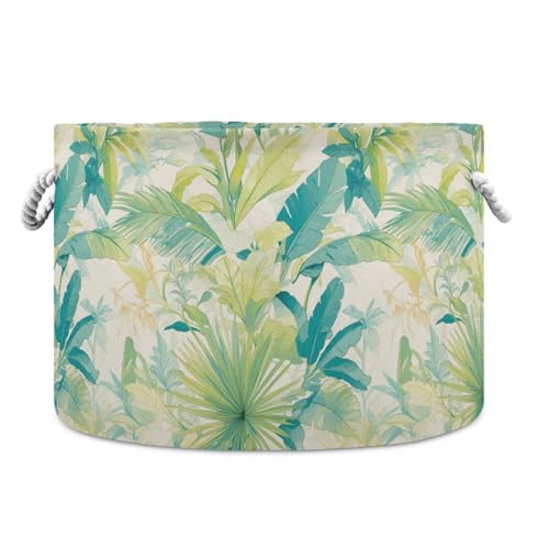 tplaotee Cartoon Fossa Green Leaf Aufbewahrungskorb, zusammenklappbarer und wasserdichter Wäschekorb mit stabilem Griff, dekorative Behälter für Waschküche, Bettwaren tplaotee Cartoon Fossa Green Leaf Aufbewahrungskorb, zusammenklappbarer und wasserdichter Wäschekorb mit stabilem Griff, dekorative Behälter für Waschküche, Bettwaren von tplaotee
