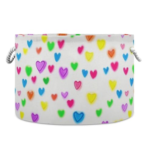tplaotee Cololove Aufbewahrungskorb, zusammenklappbar und wasserdicht, mit stabilem Griff, Aufbewahrungskörbe für Speisekammer, Werkzeug, Neonfarben tplaotee Cololove Aufbewahrungskorb, zusammenklappbar und wasserdicht, mit stabilem Griff, Aufbewahrungskörbe für Speisekammer, Werkzeug, Neonfarben von tplaotee