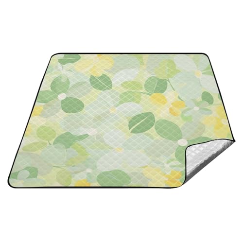 tplaotee Milde und frische Blume, Zitronengelb, Hellgrün, wasserdicht, Picknick-Essentials, wasserabweisend, Camping, Party, Camping, Decke, verstaubar für Gras, Picknickartikel, Tapetes, Para tplaotee Milde und frische Blume, Zitronengelb, Hellgrün, wasserdicht, Picknick-Essentials, wasserabweisend, Camping, Party, Camping, Decke, verstaubar für Gras, Picknickartikel, Tapetes, Para von tplaotee