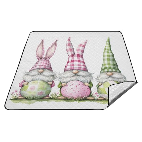 tplaotee Rosa Grün karierte Hasenzwerge Eier Ostern Wasserdicht Strandzubehör XXL Strand Picknick Zubehör Outdoor für Outdoor Frauen Picknick Artikel Manta Para Picknick Extra tplaotee Rosa Grün karierte Hasenzwerge Eier Ostern Wasserdicht Strandzubehör XXL Strand Picknick Zubehör Outdoor für Outdoor Frauen Picknick Artikel Manta Para Picknick Extra von tplaotee