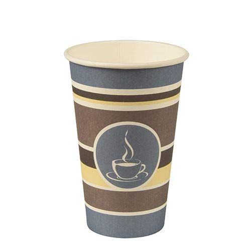 tradingbay24 Trinkbecher, Pappe to Go 0,3 l Ø 8 cm, 11,7 cm tbU90129 Pappbecher Kaffeebecher, 1000 Stück von tradingbay24