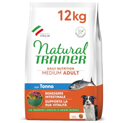 Natural Trainer Medium Futter für Erwachsene Hunde mit Thunfisch - 12 kg Natural Trainer Medium Futter für Erwachsene Hunde mit Thunfisch - 12 kg von Trainer