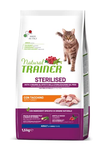 Trainer Natural frischen weißen Fleisch sterilisiert 1,5kg Katzen Trockenfutter Trainer Natural frischen weißen Fleisch sterilisiert 1,5kg Katzen Trockenfutter von Trainer