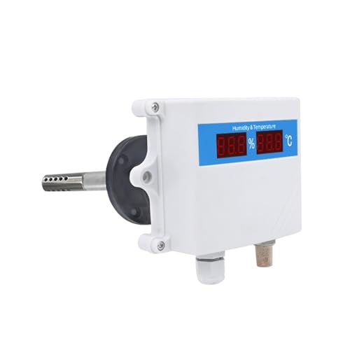 0-10V Ausgang Pipeline Luftkanal Typ Temperatur und Feuchtigkeit Sender mit Cellular Sonde und display von trathielec